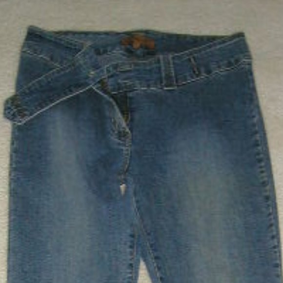 AB 2502 Arden B (Size 10 Long) Distress Spandex   Denim (Palazzo Leg) - Picture 10 of 16